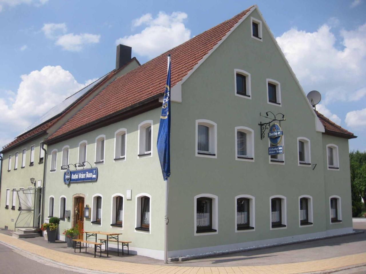 Gasthof Gruener Baum Oberlangfurth Eksteriør billede